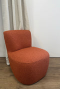 Pulp - Fauteuil bouclette terracotta