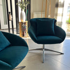 Réfection du tissu de fauteuils contemporains – Rénovation sur-mesure