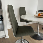 Réfection complète de l’assise et du dossier – Chaises style années 70