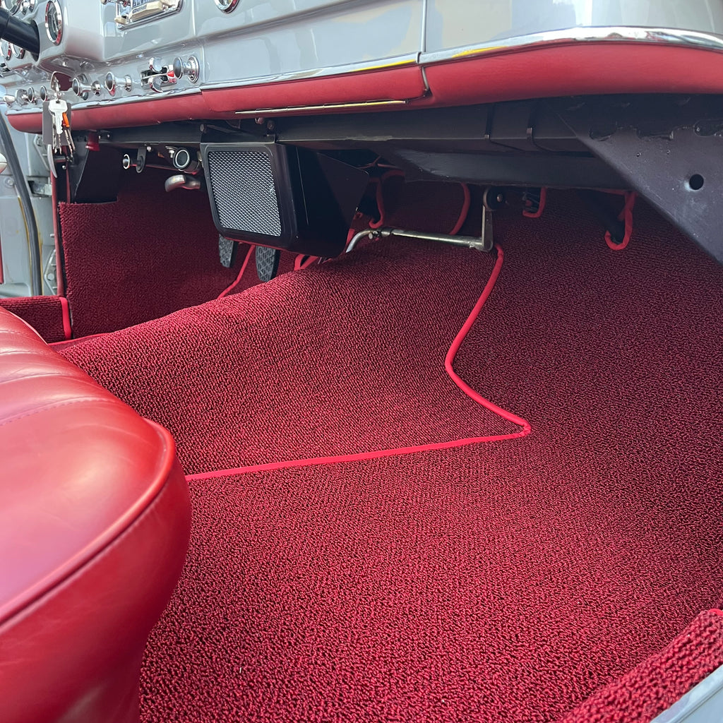 Rénovation complète de l’intérieur d’une voiture de collection