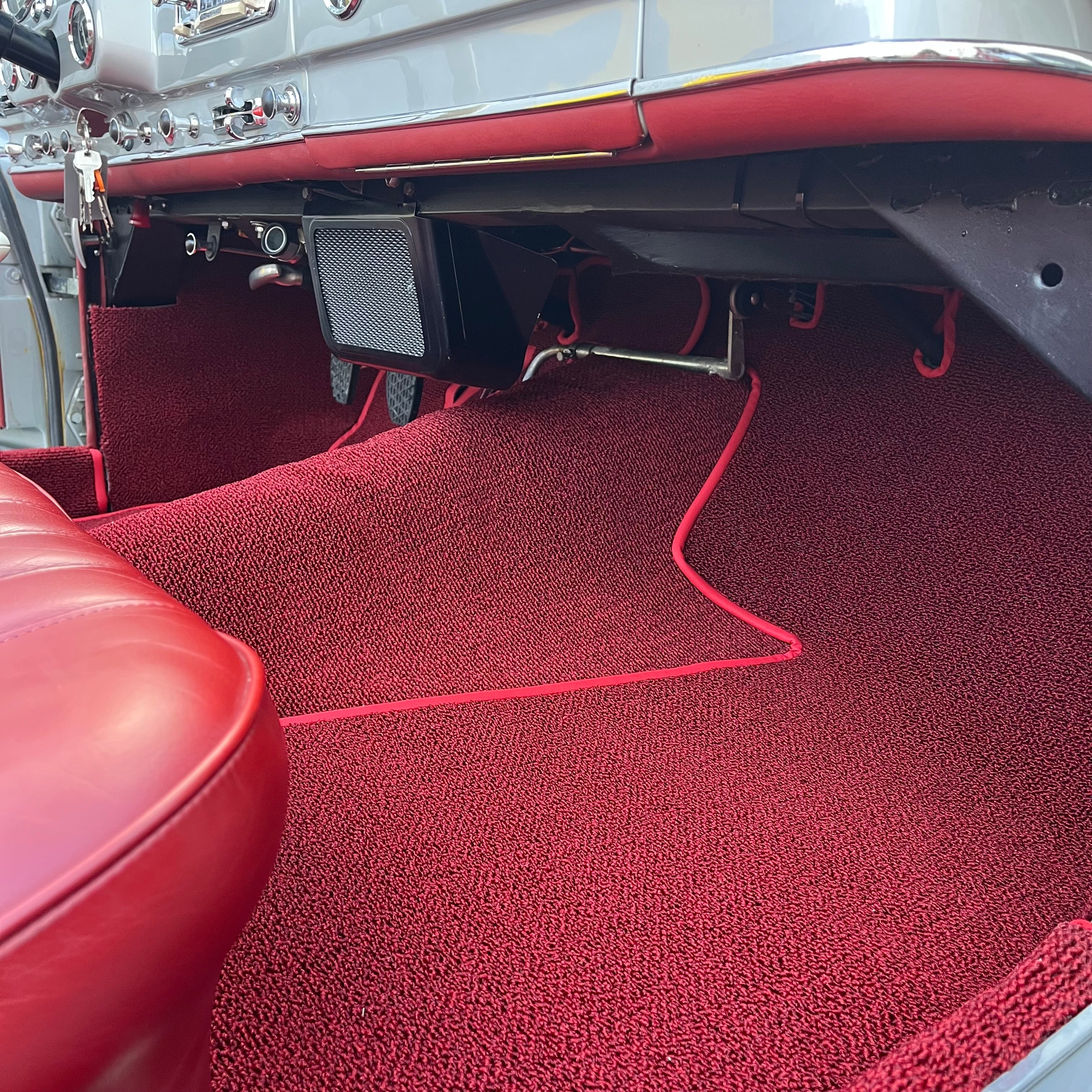 Rénovation complète de l’intérieur d’une voiture de collection