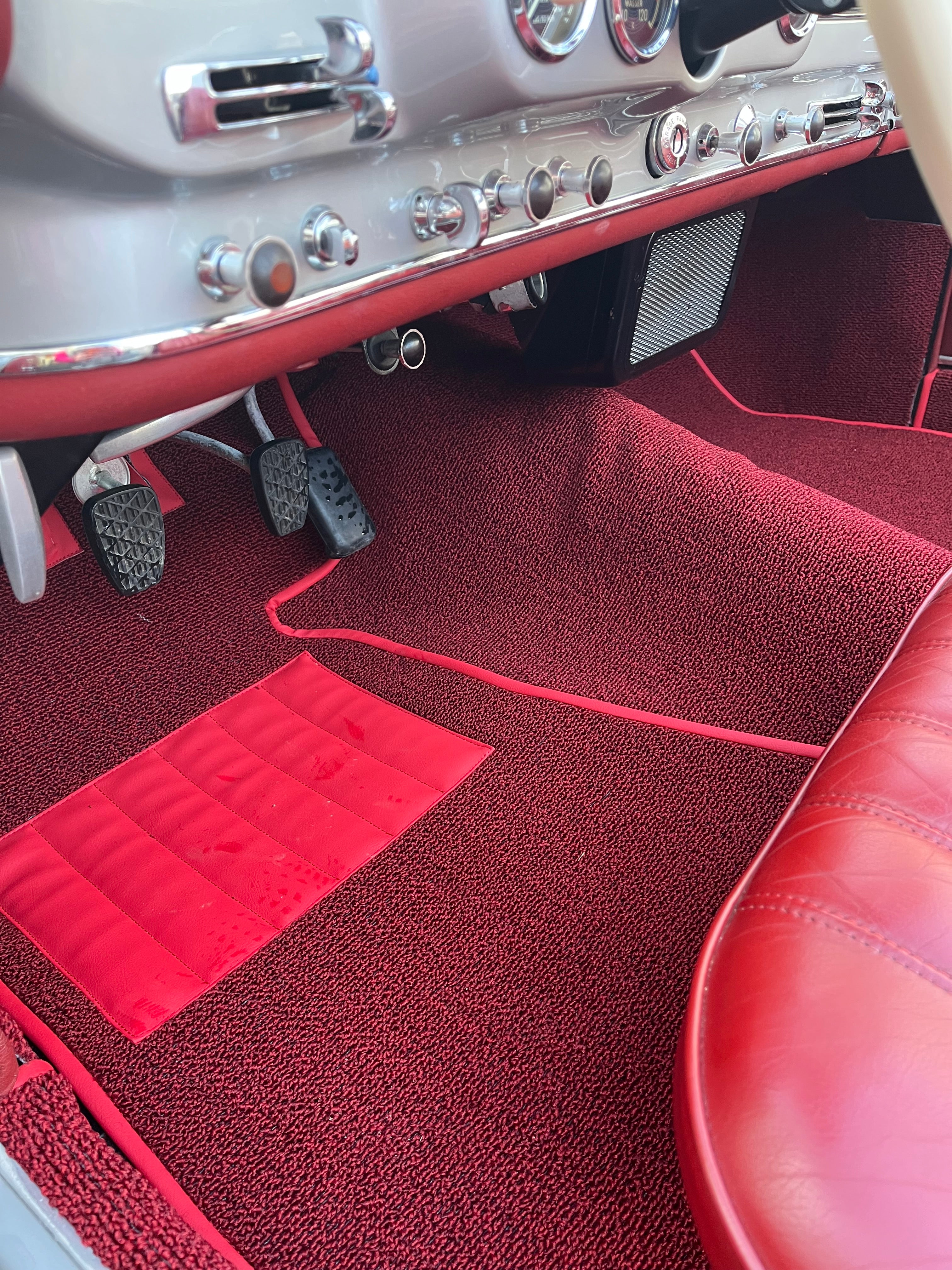 Rénovation complète de l’intérieur d’une voiture de collection