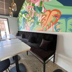 Banquettes sur mesure pour établissement professionnel