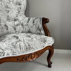 Restauration d’un fauteuil Voltaire Louis-Philippe