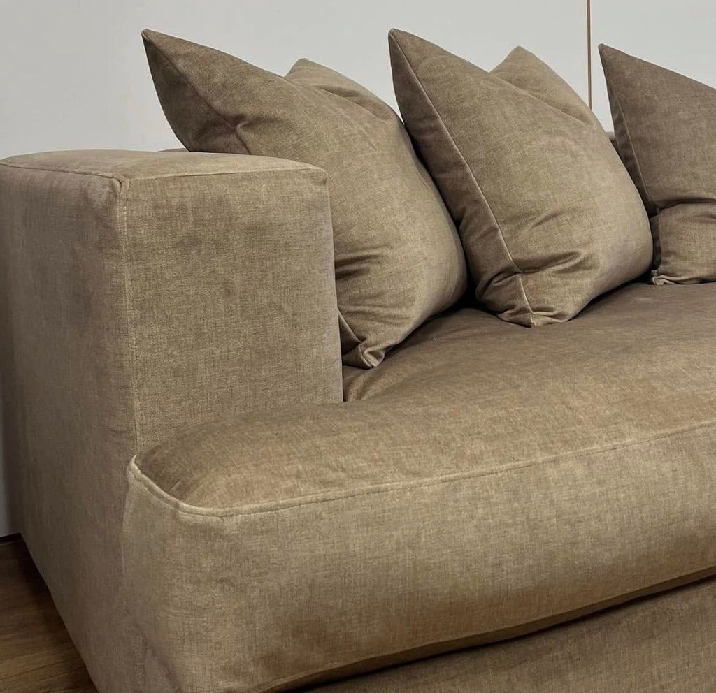 Réfection du tissu de deux canapés