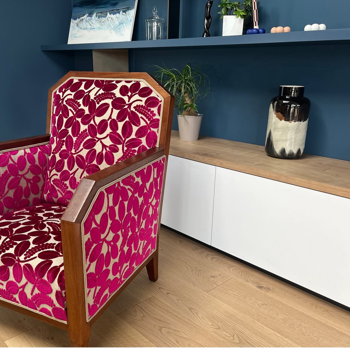 Rénovation complète d’un fauteuil Art déco des années 30 – Réfection en  traditionnel