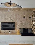 Banquette sur mesure pour un salon 